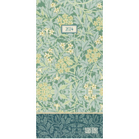 William Morris Jasmine - 2024 Flexi Pocket Diary Premium Planner New Year Gift