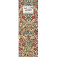 William Morris Rose - 2024 Slimline Slim Wall Calendar Hanging Planner New Year