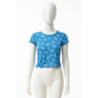 SS Cinch Top Azure Blue L