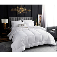 ultra warm winter weight down alternative quilt doona 800gsm double