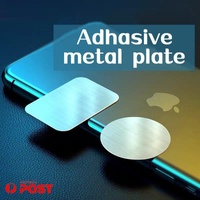 2X/8X Metal Plate Disc For Magnet Magnetic Car Dash Phone Gps Mount Stand Holder - 8x (4 Rectangular+4 Round)