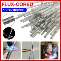 10-50X Aluminium Low Temp Welding Rods Durable Flux Cored Brazing Repair Sticks - 2*330mm 50PCS