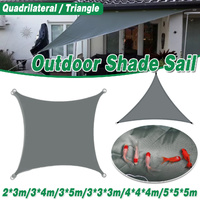 Waterproof Outdoor Shade Sail Garden Sun Canopy UV Protection Patio Awning Cloth - 3x5m Quadrilateral