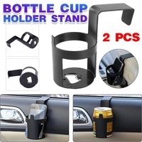 2PCS Universal Car Truck Drink Water Cup Bottle Can Holder Door Mount Stand