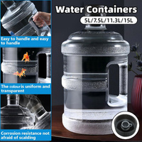 Water Storage Jugs Water Bucket Pure Water Barrel Portable Water Tank Water - 15L