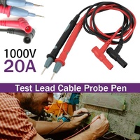 1000V 20A Digital Multimeter PVC Test Lead Probe Pen