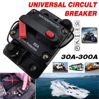 Waterproof Car Circuit Breaker Fuse Reset 30-300A AMP 12V-48V DC Car Boat IP67 - 100A