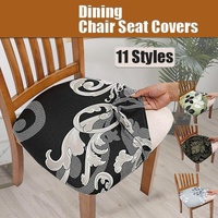 Stretch Dining Chair Seat Covers Removable Seat Cushion Slipcovers Protector - I