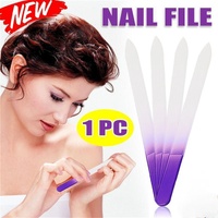 Durable Crystal Glass Nail File Buffer Art Files Manicure