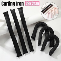 6Colours Heatless Curling Rod Foam Set Lazy Overnight Hair Rollers Big Waves Tool - Colourful