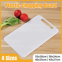 Plastic Cutting Board Small Size Chopping Board for Kitchen Food Prep Home Use - 43x27cm
