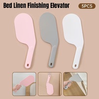 5pcs Bed Sheet and Mattress Organizer Fixer Gap Lifter Tool Bed Sheet Holder Set - Grey