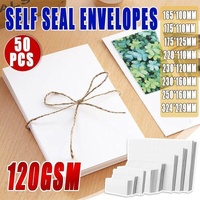White Business Envelopes 8 Sizes Opaque Mailer with Pre-Printed Postcode - 7N:230*160MM