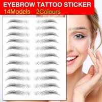 3D Waterproof Eyebrow Tattoo Sticker Hair-Like Natural Brows for Sparse Eyebrows - JY16