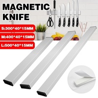 40/50cm Stainless Steel Magnetic Knife Rack Holder Knives Tool Shelf Magnet - 30CM