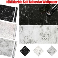 10M Marble Self-Adhesive PVC Wall Sticker Wallpaper Decor - Gravel-C