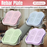 Portable Folding Stretch Board Fitness Pedal Slant Calf Ligament Trainer Tool - Green