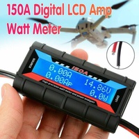 150A Digital LCD Amp Watt Meter Power Analyser Solar Caravan