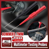 4PCS Multimeter Testing Lead Fluke Extention Back Probes Sharp Needles Micro Pins