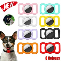 Silicone Collar Attachment Case Compatible with Tracking Device for Pets - Pink
