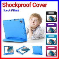 For Samsung Galaxy Tab A8 Plus 11Inch EVA Case Handheld Protective Drop Cover - Blue