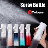 Hair Water Spray Bottle Empty- Continuous Mister Sprayer Ultra Fine Mist Bottle - Blue