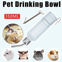 350ml Hanging Water Bottle for Small Pets - Guinea Pig Rabbit Hamster Feeder
