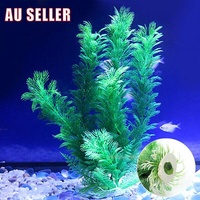 30cm Artificial Aquarium Plant Plastic Water Grass Decoration for Fish Tank