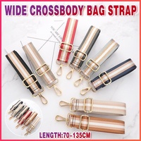 New Crossbody Bag Handbag Belt Satchel Wide Adjustable Canvas Shoulder Strap - Khaki