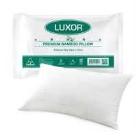 Luxor Australian Made Bamboo Cooling Pillow Standard Size Single Pack