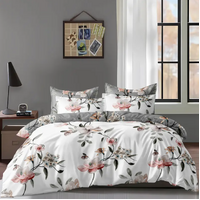Dreamfields - Shadow Bloom Quilt Cover Set - (2pcs, Single Size)