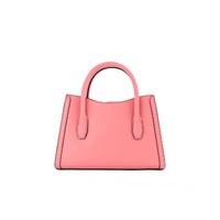 Michael Kors Women's Gabby Small Tea Rose Faux Leather Top Zip Satchel Crossbody Bag - One Size