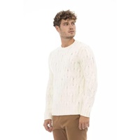 Alpha Studio Men's Beige Wool Sweater - 50 IT