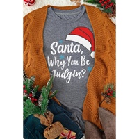 Azura Exchange Santa Hat Snowflake Tee - 2XL