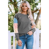Azura Exchange Long Sleeve Colorblock Sweatshirt - 2XL