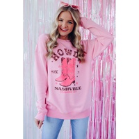 Azura Exchange NASHVILLE Vintage Western Sweatshirt - 2XL