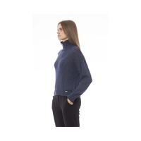 Baldinini Trend Women's Blue Viscose Sweater - M