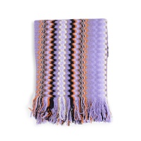 Wool Blend Poncho - One Size