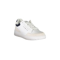 Tommy Hilfiger Men's White Polyester Sneaker - 44 EU