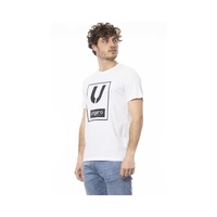Ungaro Sport Men's Chic White Cotton Crew Neck Tee - 2XL