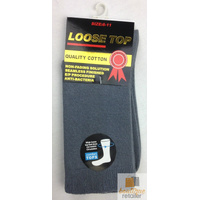 10x Pairs COTTON Rich LOOSE TOP SOCKS Medical Circulation Diabetic Comfort BULK -  - - 6-11