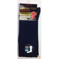 10x Pairs COTTON Rich LOOSE TOP SOCKS Medical Circulation Diabetic Comfort BULK -  - - 11-14