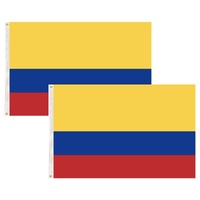 2x Republica de Colombia Country Flags Heavy Duty Colombian - 150cm x 90cm