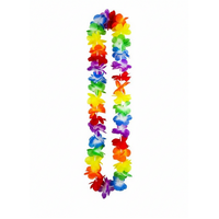 40cm HAWAIIAN LEI Tropical Beach Theme Hawaii Luau Party Garland Flowers