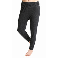 Womens Merino Wool Long Janes Thermal Underwear Layer Thermals Leggings Pants - Black - 16-18