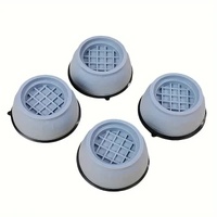 4-Pack Anti-Vibration Washing Machine Pads – Shock Absorbing & Non-Slip Appliance Feet