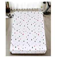 Queen Luxury 100% Cotton Flannelette Fitted Bed Sheet Authentic Flannel - White