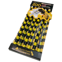 12pcs ZOO Animal Pencil Set Jungle Kids Party Favours - Honeybee