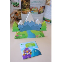 Mountain Puzzle and Book Set