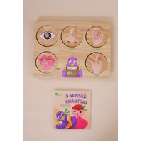 5 senses puzzle